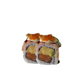 100. Uramaki De Sake Lemon Fresh Roll (4 Pzs.)