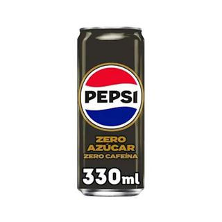 Pepsi Zero sin Cafeína Refresco de Cola sin Azúcar sin Cafeína Lata 330ml