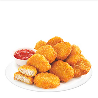 Nuggets di pollo impanati ai corn flakes - 4 pezzi