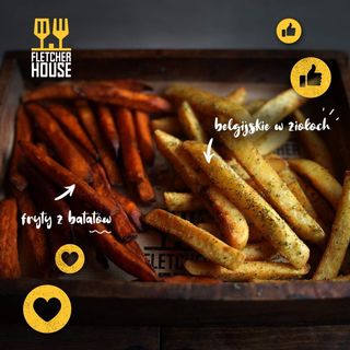 FRYTY KLASYCZNE Z JAJEM