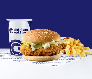 Sweet Chilli Burger Meal