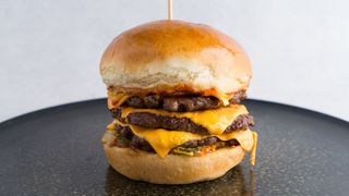 Triple Classic Smash Burger