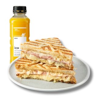 Tostado Mixto + Zumo de naranja