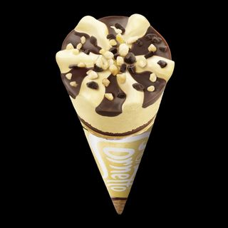 72. Helado Cono De Vainilla Y Cholate