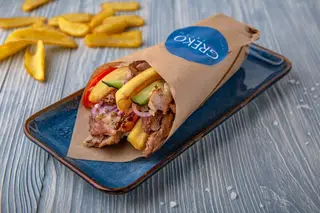 Gyros mic de vită