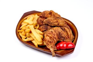 Meniu Pui la Ceaun + Garnitura + Mujdei de Usturoi