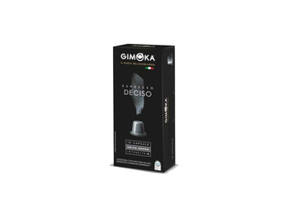 Кафе капсули GIMOKA DECISO, съвместими със система Nespresso (10 бр)