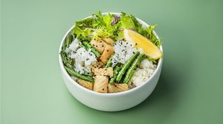 Боул с кальмарами XL