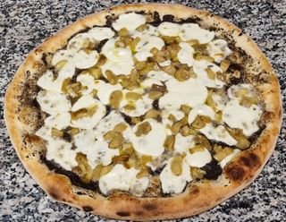 Pizza tartufo e porcini