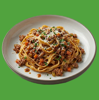 Fettuccine alla bolognese