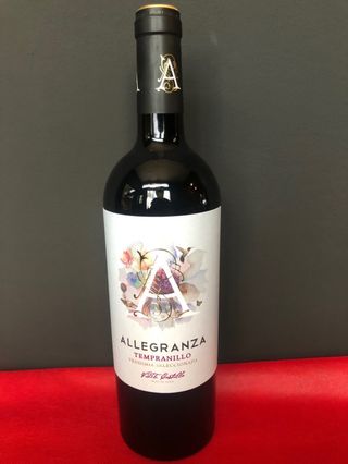 Botella Tempranillo Allegranza (75 Cl.)