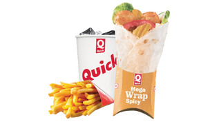 Menu Méga Wrap Chicken Spicy