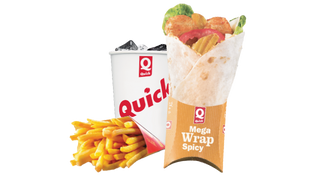 Menu Méga Wrap Chicken Spicy