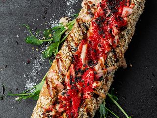 1. Roll Hot- Dog З сніжним крабом (265g)