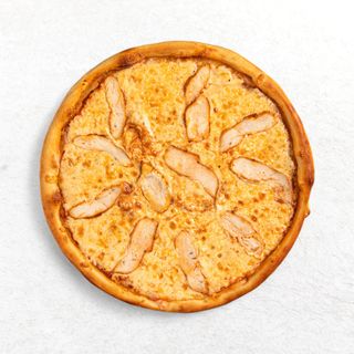 Пицца Куриная в сливочном соусе