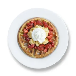 Strawberry Banana Waffle