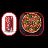 1 Pizza (32 cm)  + Bebida