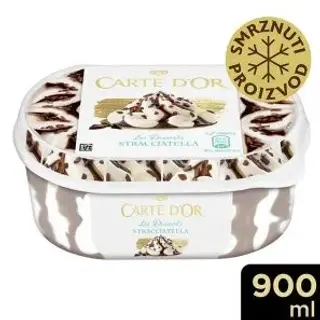 Helado De Stracciatella Carte D'Or 900 Ml.