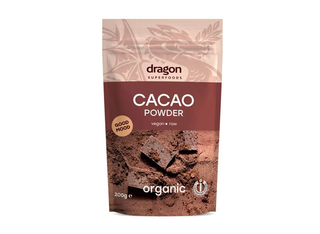 Био Какао На Прах, Сурово, Dragon Superfoods (200г)