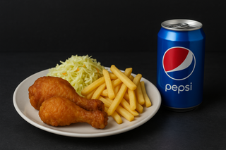 Combo Meniu Copanele de pui +garnitura+Pepsi250