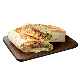 Шаурма зі свининою і спаржевою квасолею XXL (500 г)