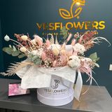 Cutie cu flori uscate 