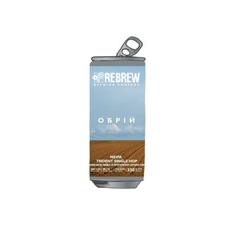 Пиво Rebrew Обрій Neipa 0.33l