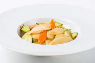 167. Gnocchi di riso con verdure
