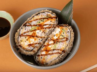 Суші-бургер з вугрем (370g)