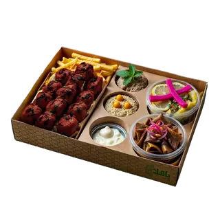 Box Chich Viande  (3 brochettes)
