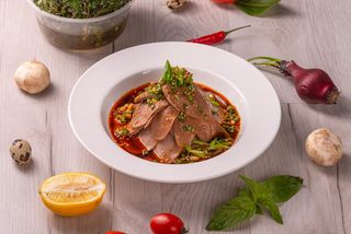 Салат "Язык в кисло-остром соусе" (180 гр.)