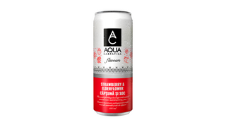 Aqua Carpatica Capsuna & Soc 330ml can