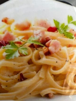 Tallarines Carbonara