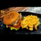 Combo hamburguesa casera Pollo crispy