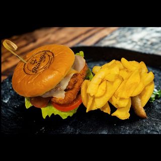 Combo hamburguesa casera Pollo crispy