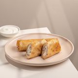 Млинці з курочкою та грибами