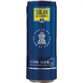 Agua con Gas Solan de Cabras 33cl