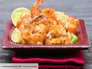 Crevette Sauce Saté