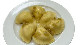 Pierogi ruskie z cebulą