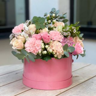 box of assorted exclusive flowers