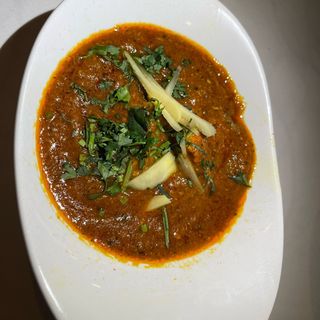 Curry Langostinos Tigres, King Prawns