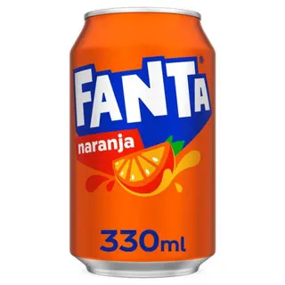 Fanta Naranja lata 33