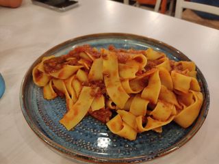 Linguine alla bolognese