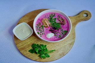 Борщ холодный