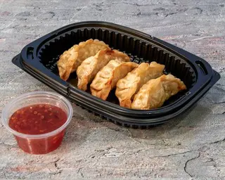 Gyozas con Salsa Sweet Chilli