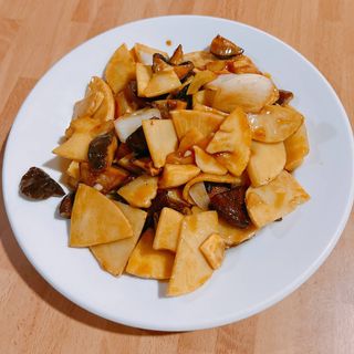 104. Bambú y Setas Chinas Salteadas