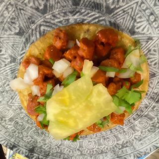 Taco al pastor soja