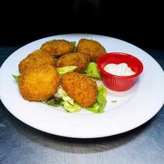 Salmon and  ricotta Croquettes