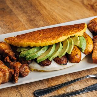 Cachapa especial de la casa