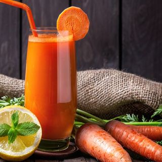 Jus De Carotte Au Citron